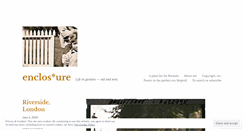 Desktop Screenshot of enclosuretakerefuge.com